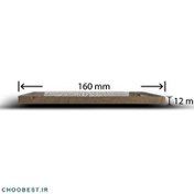 تصویر پروفیل چوب پلاستیک K4 