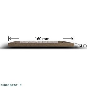 تصویر پروفیل چوب پلاستیک K4 