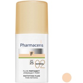 تصویر کرم پودر مات کننده SPF25 فارماسریز PHARMACERIS FLUID FOUNDATION SPF25