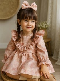 تصویر پیراهن کودکانه کد 1044 