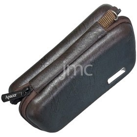 تصویر کیف چرم مناسب پاوربانک 