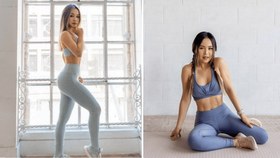 تصویر تمرینات فیتنس کلوئی تینگ (Chloe Ting) + رژیم غذایی 