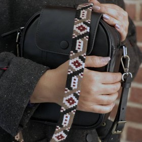 تصویر بند کیف گلیمی ترگل 