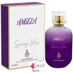 تصویر ادکلن زنانه آنجلا اسپرینگ لیلیز حجم ۱۰۰ میلی لیتر با رایحه الین Spring Lilies women's cologne with a feminine scent