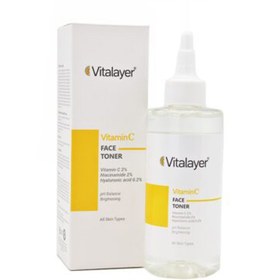 تصویر تونر ویتامین سی ویتالیر Vitalayer Vitamin C Face Toner