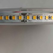 تصویر ریسه نواری ۲۴ ولت تراکم ۱۸۰ سفید مهتابی برند 3T STRIP ww cw 180 LED 24 v