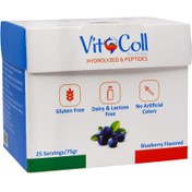 تصویر ساشه کلاژن خوراکی حاوی سوکرالوز ویتوکل سیلورال ا VitoColl Silveral Hydrolyzed & Peptides Sachet VitoColl Silveral Hydrolyzed & Peptides Sachet