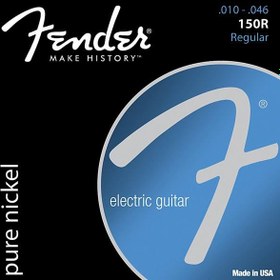 تصویر سیم گیتار الکتریک Fender 150 R ا Fender 150R Electric guitar strings Fender 150R Electric guitar strings