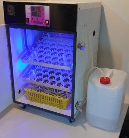 تصویر دستگاه جوجه‌کشی کلیه پرندگان ۱۲۶تایی مدلr126 R126 incubator