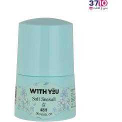 تصویر مام رول ضد تعریق مدل Soft Seasalt حجم 50میل ویت یو With You Soft Seasalt Deo Roll On 50ml