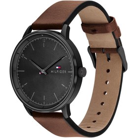 تصویر ساعت مچی مردانه هندریکس با صفحه مشکی - 1791876 برند Tommy Hilfiger Men's Hendrix Black Dial Watch - 1791876