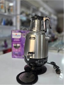 تصویر چای ساز سماور برقی 3500 وات 4 لیتری استیل یونیک تکنولوژی آلمان مدل Unique 8046 