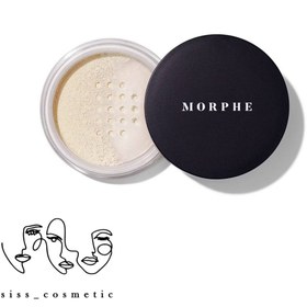 تصویر پودر بیک و فیکس مورفی رنگ Translucent حجم 9 گرم Morphe Bake & Set Setting Powder translucent 9gr