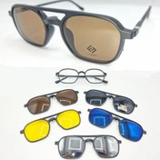 تصویر عینک طبی فریم ۵ کاوره مدل ۲۳۰۷ نشکن و سبک 