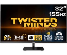 تصویر مانیتور 32 اینچ گیمینگ تویستد مایندز مدل Twisted Minds TM32FMDUI 