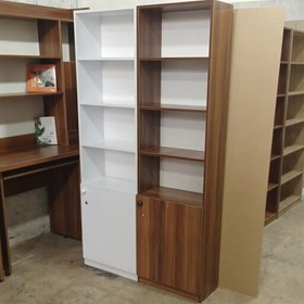 تصویر کتابخانه کمدی عرض 50 library mdf