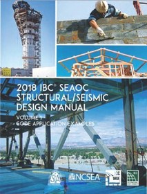 تصویر دانلود کتاب IBC SEAOC STRUCTURAL SEISMIC DESIGN MANUAL VOLUME 1 CODE APPLICATION 2018 