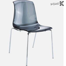 تصویر صندلی پلی کربنات پایه چوبی آلگرا نظری n420wr 