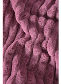 تصویر ست دو تکه پتو مدرن - بنفش برند favora Modern Line 2 Piece Blanket Set - Purple