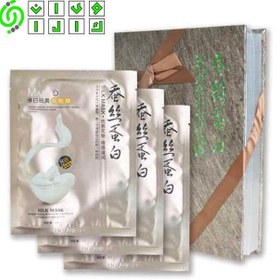 تصویر ماسک ورقه ای ابریشم Silk Mask 30g 