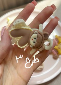 تصویر کش سر قهوه ای 