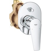 تصویر شیر حمام توکار گروهه GROHE مدل New Bauedge کد 29039001 GROHE BauEdge Concealed bath / shower mixer