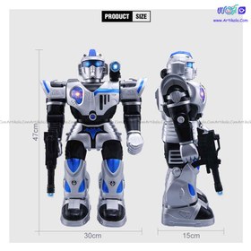 تصویر ربات کنترلی فنگ یوآن کد27111 JUSTICE STAUNCH ARMOR ROBOT TOYS