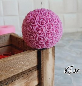 تصویر قالب گوی گلدار 