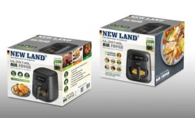 تصویر سرخ کن بدون روغن نیولند NL2974 BS AIR FRYER NEWLAND NL2974 BS