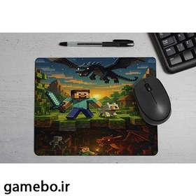 تصویر ماوس پد طرح ماینکرفت(minecraft) کدMP1046 