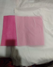 تصویر لایی چسب حریر سفید 