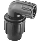 تصویر زانو ماده پیچی پلی اتیلن - 1/2*20 