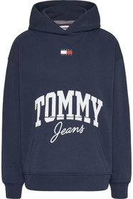 تصویر سویشرت زنانه برند تامی هیلفیگر Tommy Hilfiger اصل DW0DW16399C87 