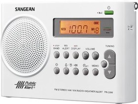 تصویر Sangean PR-D9W AM / FM هشدار هواشناسی رادیو قابل حمل قابل شارژ 