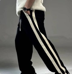 تصویر شلوار بگ پارچه گلگسی کشی (ترک) - 3XL 