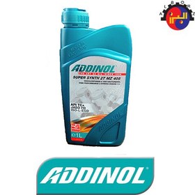 تصویر روغن موتور دوزمانه ادینول Addinol Super Synth 2 T MZ 408 JASO FD یک لیتری 