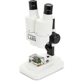 تصویر ميکروسکوپ سلسترون لبز مدل S20 Stereo ا Celestron Labs S20 Stereo Microscope Celestron Labs S20 Stereo Microscope