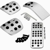 تصویر روکش پدال خودرو مدلRCV26 مناسب برای پژو 206بسته4 عددی 