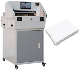 تصویر دستگاه گیوتین برقی مدل WD-4606S ا WD-4606S Paper Cutter Guillotine WD-4606S Paper Cutter Guillotine
