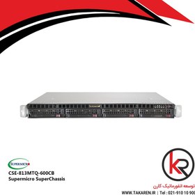 تصویر کیس سرور سوپرمیکرو Supermicro CSE-813MTQ-600CB 