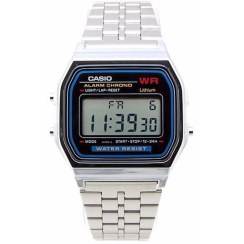 تصویر ساعت یونیسکس کاسیو مدل A168WA-1W Casio Unisex Watch A168WA-1W