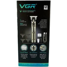 تصویر ماشین اصلاح سر و صورت وی جی آر مدل V-968 V-968 VGR PROFESSIONAL hair Ttrimmer