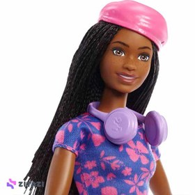 تصویر عروسک باربی مسافر مدل Barbie Brooklyn Travel Doll and Accessories - زمان ارسال 15 تا 20 روز کاری 