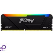 تصویر رم کینگستون Fury Beast ظرفیت ۸ گیگابایت فرکانس ۳۲۰۰ مگاهرتز 
