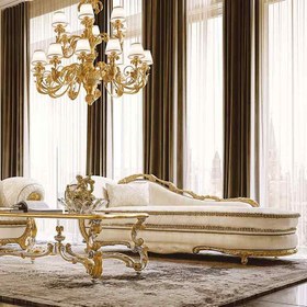 تصویر مبلمان سلطنتی مدل آرمونیه ظرفیت ۷ نفر 