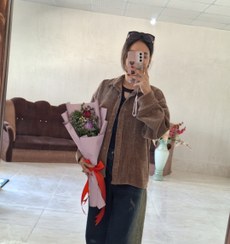 تصویر شومیز مخمل کد۶ - مشکی 