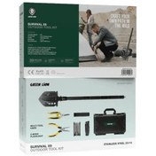 تصویر ست ابزار چند کاره گرین لاین مدل Survival X9 وزن ۱.۸۹ کیلوگرم 