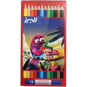 تصویر مداد رنگی ۱۲ رنگ البرز 