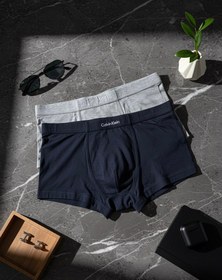 تصویر شورت مردانه CK سایز XL طوسی 