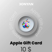 تصویر گیفت کارت اپل 10 دلاری آمریکا Apple iTunes Gift Card USA 10$